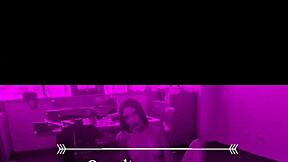 Elegant lingerie highlights beautiful teen's cute tits and vagina