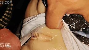 Horny asian whore begs for huge cumshot during intense pov fucking