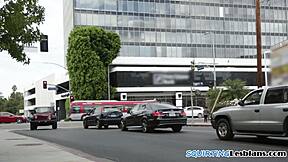 Teen and milf lesbo babes in passionate threeway with squirting