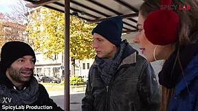 belgian tourism turns into anal and dap session with alice maze