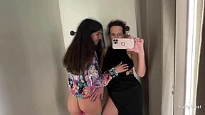 Naughty boy gets cum on face during bareback ass licking at usa beach voyeur scene