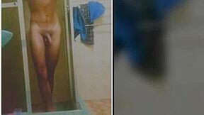Who’s cumming hard in this solo shower masturbation?