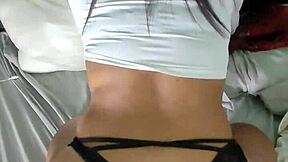 Ya papi, hold my ass, it's dilated and hot, it hurts