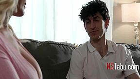 Stepmom, couldn't resist husband's looks? But eager for more taboo?