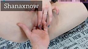 Intense Cunilingus Makes Shanaxnow Teen Orgasm In Red Lingerie