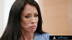 reagan foxx gives dixie lynn a pussy exam 😏