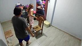 Hidden Camera Catches Stepsister Fucking