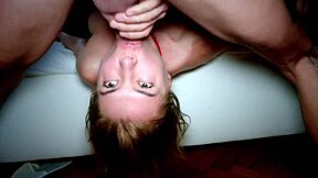 Naughty Kitana Lure Sucking Two Big Dicks