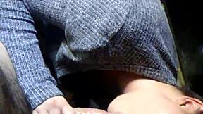 young slut gets face fucked with blowjob