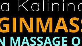 Russian virgin Nastya gets her first sensual massage experience