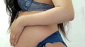 i love watching bluee masturbate while pregnant in this new 2024 video