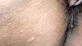 Very Hot Hairy Desi Indian Bhabhi Inserting Dildo!