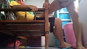 lent house for best friend to fuck stepmother on couch with kamasutra