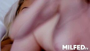 exhausted teen gets hardcore fucked after blowjob 😩