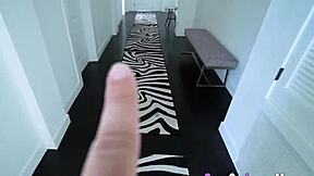 stepsis gets her pussy creampied in hardcore scene