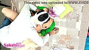 Helped dost ki mom with massage, then banged that hot aunty in bathroom with creampie