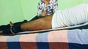 i'm this indian girl enjoying doggy style with my husbands friend, he fucks my asshole so good ahh