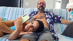 Teen 18+ Redhead Half-Sister Sucks With Dirty Talk Cum On Ass Taboo