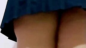 my stepniece finally lets me fuck her in that short school skirt