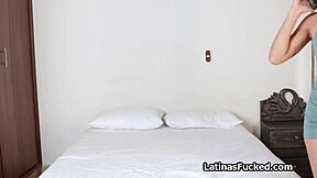 How does this sexy latina feel before fixing her scooter?