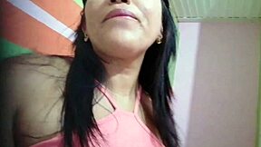 morena gets horny and masturbates tight pussy for you