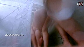 Can't resist huge ass after shower.