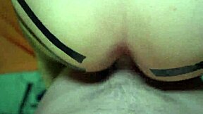 Latina whore moans crazy from doggy fucking!