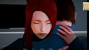 Big Tits Brunette Ass Game With Monster Cock