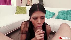 Petite Alice Thunder's tiny pussy gets fucked hard! 🔥