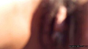 Beach vacation blowbang with black lover sucking tits