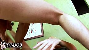 Susan Eubanks preps for anal