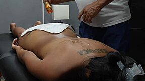 Cute young girl receives massage and good fuck part 1 😍