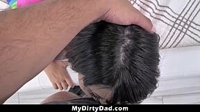 Stepdad Claims Teen 18+ Stepdaughter’s Pussy After Secret Texts