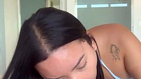 john coffee pounds lina nakamura's asian ass hard in interracial action