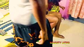 Hot wife gets fucked by private home teacher with big monster cock