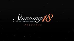 blonde teen calvina b cums hard after playing with the handheld shower