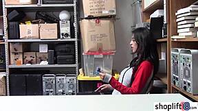 Sexy Latina Arrested For Candy!