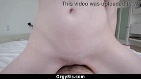 bitchy stepsister steals bro's camera, ends up blowing him to keep the secret