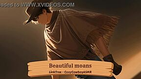 young guy moans during solo