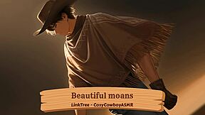 young guy moans during solo