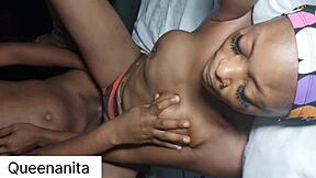 After intense fucking, i hold him close