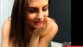 Amateur teen performs well.