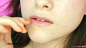 this petite teen is having a massage and photoshoot with uncle