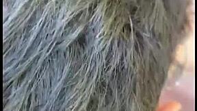 Comi Um Desconhecido Que Estava Batendo Uma Na Trilha Free