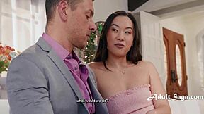 Ryan Driller Makes Asian Nanny Squirt