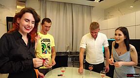 Students' Wild New Year Orgy?