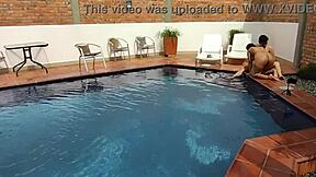 On Vacation In Florida, Mature Latina Does Deepthroat And Rimjob With Step-Nephew!