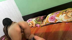 Nice Thick Ass Japanese Girl Trains Her Pussy