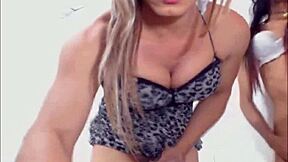 hey, wanna see two shemales flaunt their cocks live?