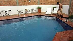 On Vacation In Florida, Mature Latina Does Deepthroat And Rimjob With Step-Nephew!